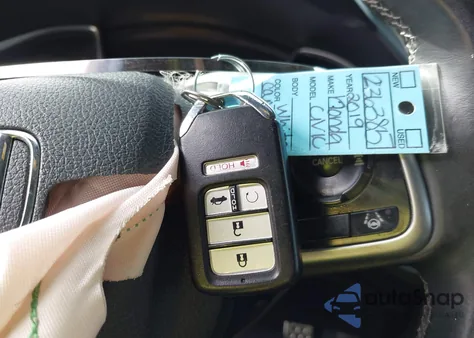 2019 Honda Civic Sport из США, поврежденный, VIN 2HGFC2F85KH514758